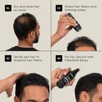 Toppik Hair Building Fibers, Black, 27.5g - Available at AfnoBazar Nepal
