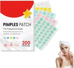 Star Hydrocolloid Pimple Patches, 200 Dots - Available at AfnoBazar Nepal