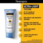 Neutrogena Ultra Sheer Dry-Touch Sunblock SPF 50+ PA+++ - Available at AfnoBazar Nepal