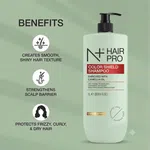 N+ Hair Pro Color Shield Shampoo, 1L, with Camellia Oil - Available at AfnoBazar Nepal