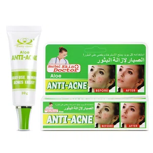 Herbal Skin Doctor Anti-Acne Cream, 30g, Olive or Aloe Vera - Available at AfnoBazar Nepal