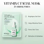 Vitamin C Hydrating Facial Sheet Masks, Pack of 5 - Available at AfnoBazar Nepal