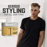 IKT Organic Vegan Hair Wax Gel, 130g, Strong Hold - Available at AfnoBazar Nepal
