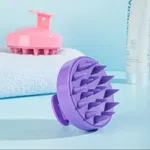 Ross Scalp Massager and Shampoo Brush with Silicone Bristles - Available at AfnoBazar Nepal