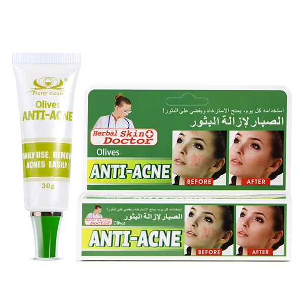 Herbal Skin Doctor Olive Anti-Acne Cream, 30g - Available at AfnoBazar Nepal