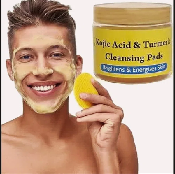 Hiemy Kojic Acid Cleansing Pads, 50 Pads - Available at AfnoBazar Nepal