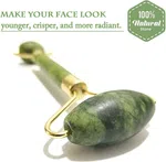 Jade Roller and Gua Sha Face Massager Set - Available at AfnoBazar Nepal