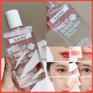 Karite Eye and Lip Makeup Remover, 180ml, Micellar Water and Rose Water - Available at AfnoBazar Nepal
