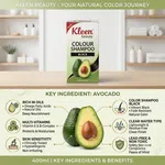 Kleen Beauty 72H Colour Shampoo, Black, with Avocado and Plant Extracts - Available at AfnoBazar Nepal