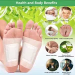 Kinoki Cleansing Detox Foot Pads, 10 Pads, Bamboo Vinegar Foot Patch - Available at AfnoBazar Nepal