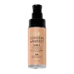 Milani Conceal + Perfect 2-in-1 Foundation and Concealer, Shade 04 Warm Beige - Available at AfnoBazar Nepal