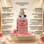 Pretty Cowry Moroccan Rose Spa Scrub Body Wash, 500ml - Available at AfnoBazar Nepal