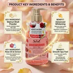 Pretty Cowry Moroccan Rose Spa Scrub Body Wash, 500ml - Available at AfnoBazar Nepal