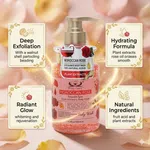 Pretty Cowry Moroccan Rose Spa Scrub Body Wash, 500ml - Available at AfnoBazar Nepal
