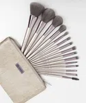 Professional Makeup Brush Set, 15 Pieces with Travel Pouch - Available at AfnoBazar Nepal