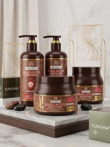Promina Nano Botox Hair Care Combo Set, 500ml Shampoo and 500ml Hair Mask - Available at AfnoBazar Nepal