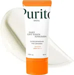 Purito Daily Soft Touch Sunscreen SPF50+ PA++++, 60ml, with 5 Ceramides - Available at AfnoBazar Nepal