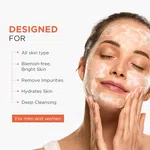 Rice Repairing Face Wash Foam with Snail Secretion, 100ml - Available at AfnoBazar Nepal