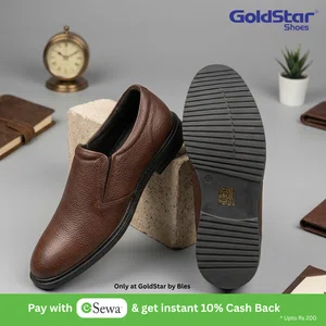 Goldstar Republic VE-2003 Tan Men's Formal Loafers