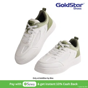 Goldstar ULSF-AX-1FV White/Light Green Unisex Sneakers
