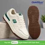 Goldstar LIOR-04 Offwhite/Green Men's Sneakers image 1