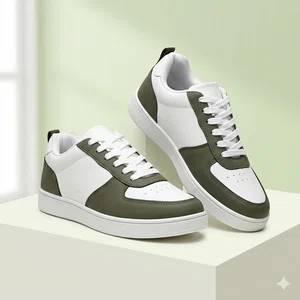 Goldstar AX-1/C Olive White Men's Sneakers