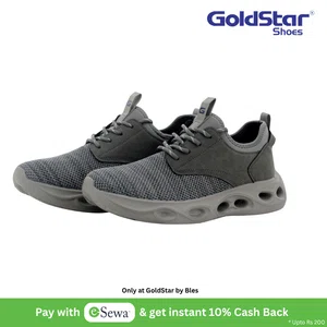 Goldstar G10-TECK-04 Grey Men's Casual Shoes