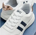 Goldstar White/Navy Men's Sneakers image 4