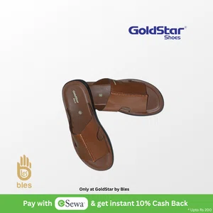 Goldstar ARI-5024 Tan Men's Slippers