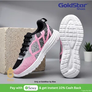Goldstar ALBA-06 Black Pink Women's Running Shoes