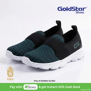 Goldstar G10-L604 Black/Sea Unisex Running Shoes