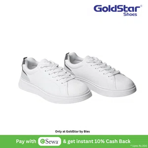 Goldstar G10-TECK-12 White Men's Sneakers