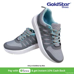 Goldstar 1006 Grey/Sky Women's Casual Shoes