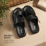 Goldstar ARI-5027 Black Men's Slippers image 2