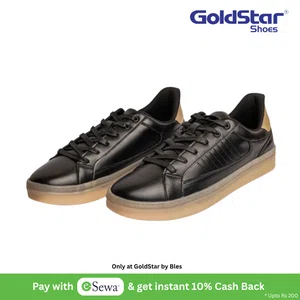 Goldstar G10-TECK-09 Black Men's Casual Shoes