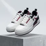 PERO RSLO73A White/Black/Red Men's Sneakers image 4