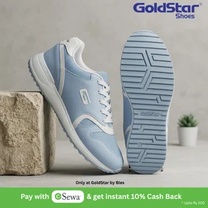 Goldstar DAISY-02 Sky Blue/White Men's Running Shoes