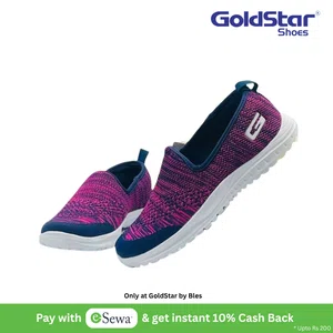 Goldstar G10-L-806 Navy/Pink Women's Casual Shoes