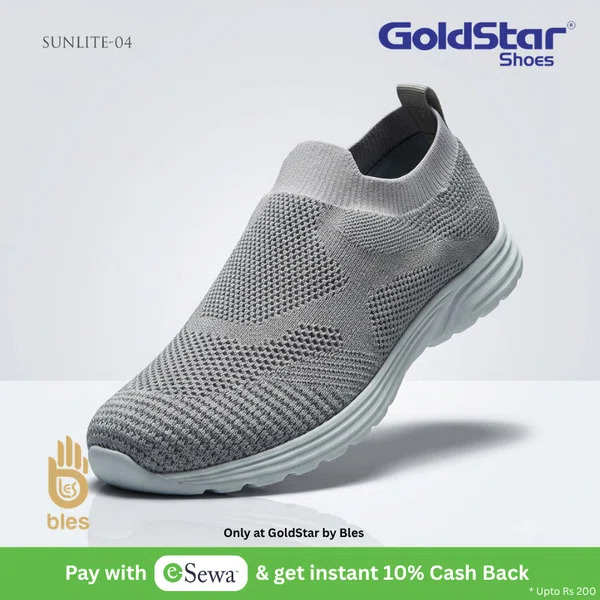 Goldstar SUNLITE-04 Grey Men's Sports Shoes