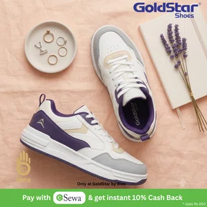 Goldstar AXL-114 White/Beige Men's Sneakers