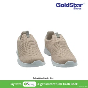 Goldstar G10-L610 Cream/Baby Pink Women's Casual Shoes