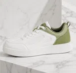 Goldstar ULSF-AX-1FV White/Light Green Unisex Sneakers image 4
