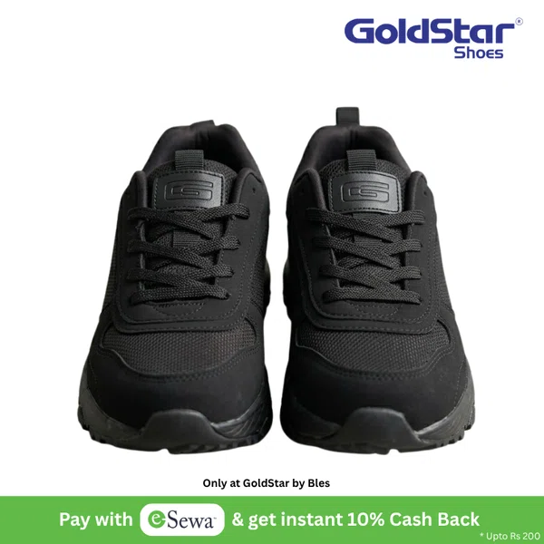 Goldstar G10-L2111 Black Men's Running Shoes