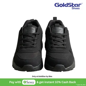 Goldstar G10-L2111 Black Men's Running Shoes