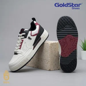 PERO RSLO73A White/Black/Red Men's Sneakers