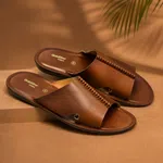Goldstar ARI-5024 Tan Men's Slippers image 5