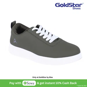 Goldstar AX-1/B Olive Men's Casual Shoes