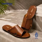 Goldstar ARI-5024 Tan Men's Slippers image 2
