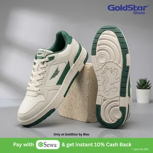 Red Tape RSL1325 White/Green Men's Sneakers