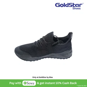 Goldstar G10-G-406 Black Men's Casual Shoes